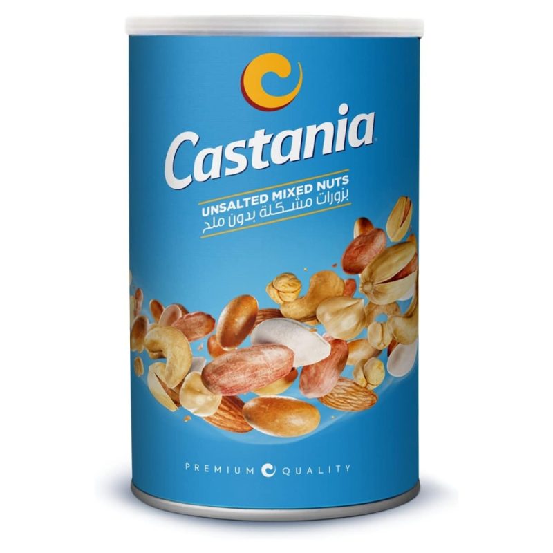 Castania Unsalted Mixed Nuts 16 oz.