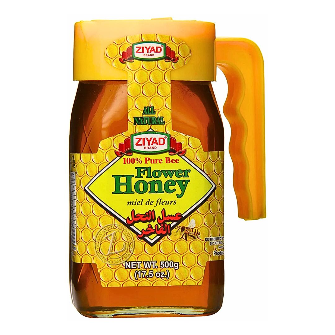 Ziyad All Natural 100% Pure Bee Flower Honey 500 g | www.AlbazaarMarket.com
