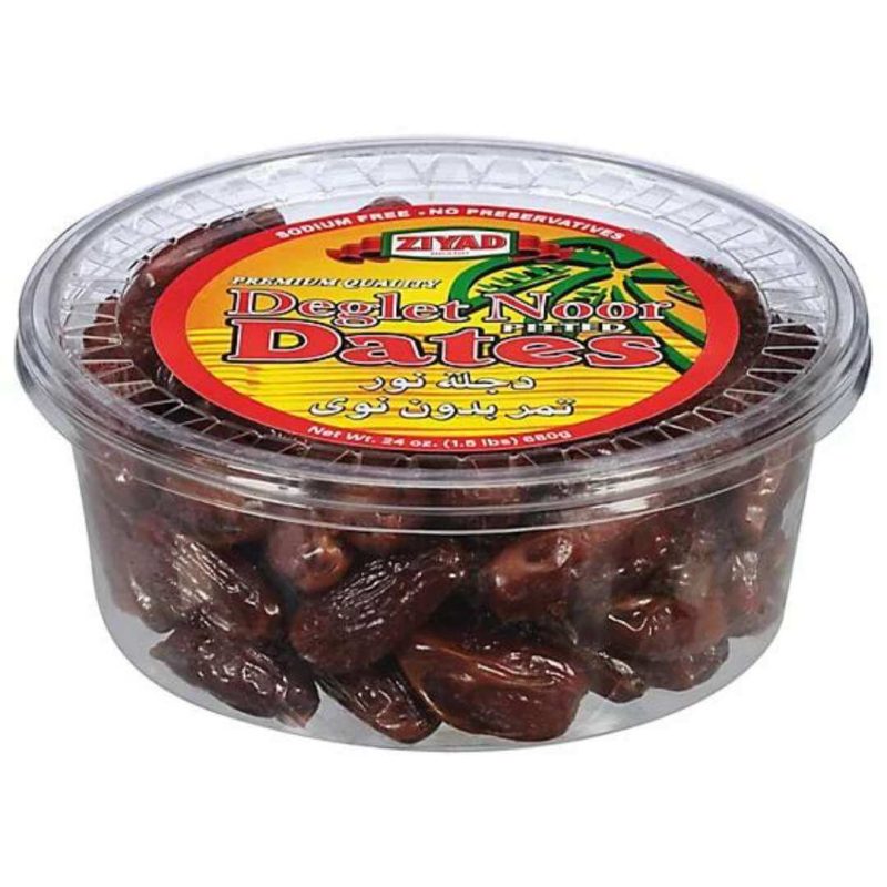 Deglet Noor Pitted Tunisian Dates 24oz | AlbazaarMarket.com