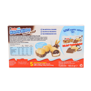 Kinder Happy Hippo Coco Biscuit 103.5g (5x20.7g) | www.AlbazaarMarket.com