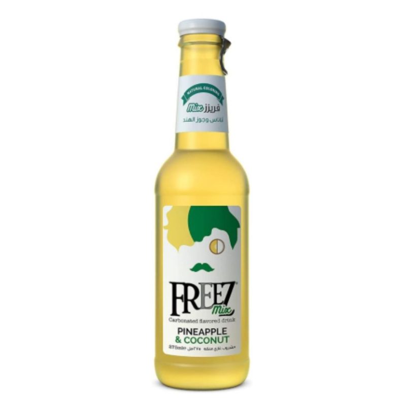 Freez Mix Pineapple & Coconut Soda 6pk | www.AlbazaarMarket.com