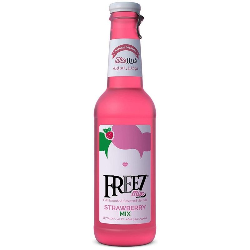 Freez Mix Strawberry Soda 6pk | www.AlbazaarMarket.com