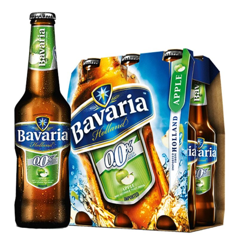 Bavaria Apple Malt Non-Alcoholic Drink 6pk | www.AlbazaarMarket.com