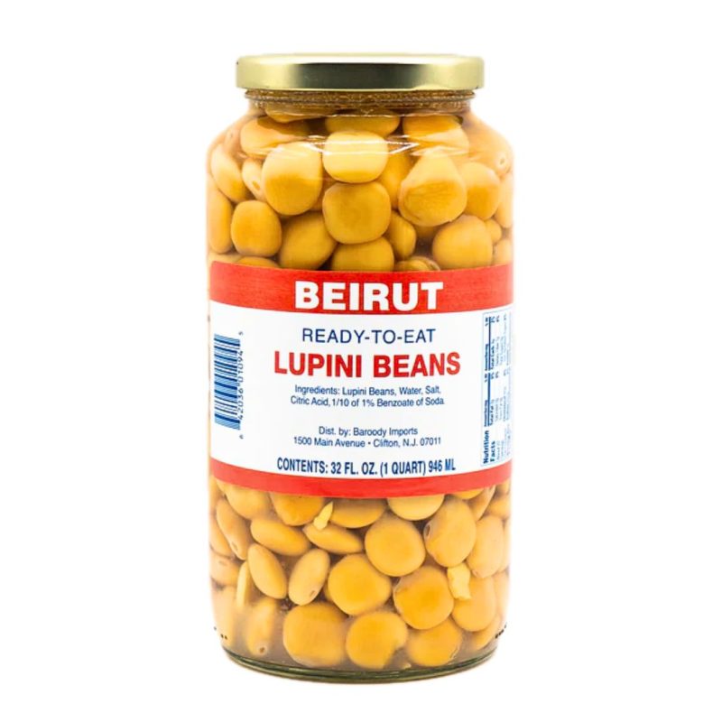 Beirut Lupini Beans 32 oz | www.AlbazaarMarket.com