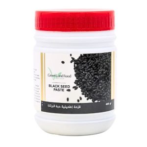 Experience the health benefits of Green Land Food Black Seed Paste 400g, a nutrient-rich superfood. Available at AlbazaarMarket.com.