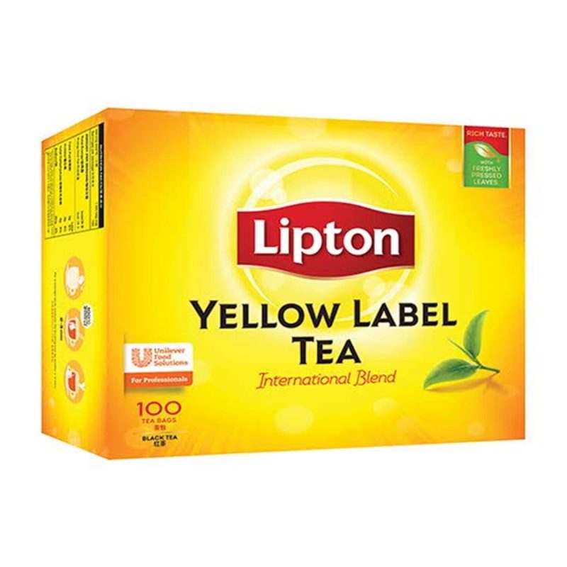 Lipton Yellow Label Arabic 100 Teabags (200g)