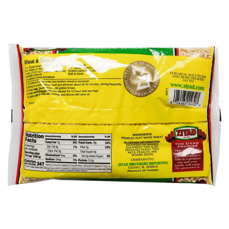 Ziyad Shelled Wheat 16 oz - Image 2