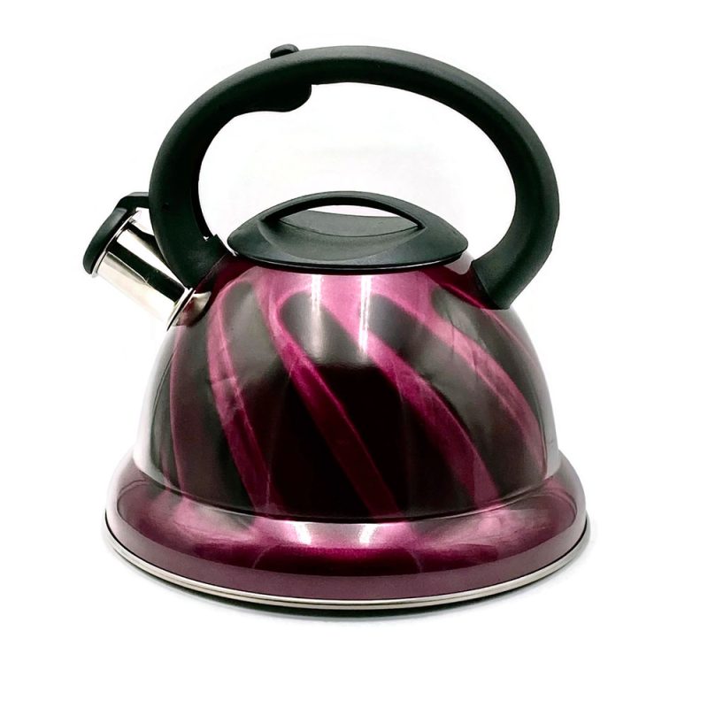 vicalina-stainless-steel-magenta-kettle-with-wavy-design-3.2-l