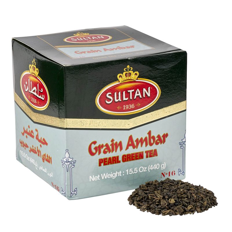 Sultan Ambar Green Tea 440g