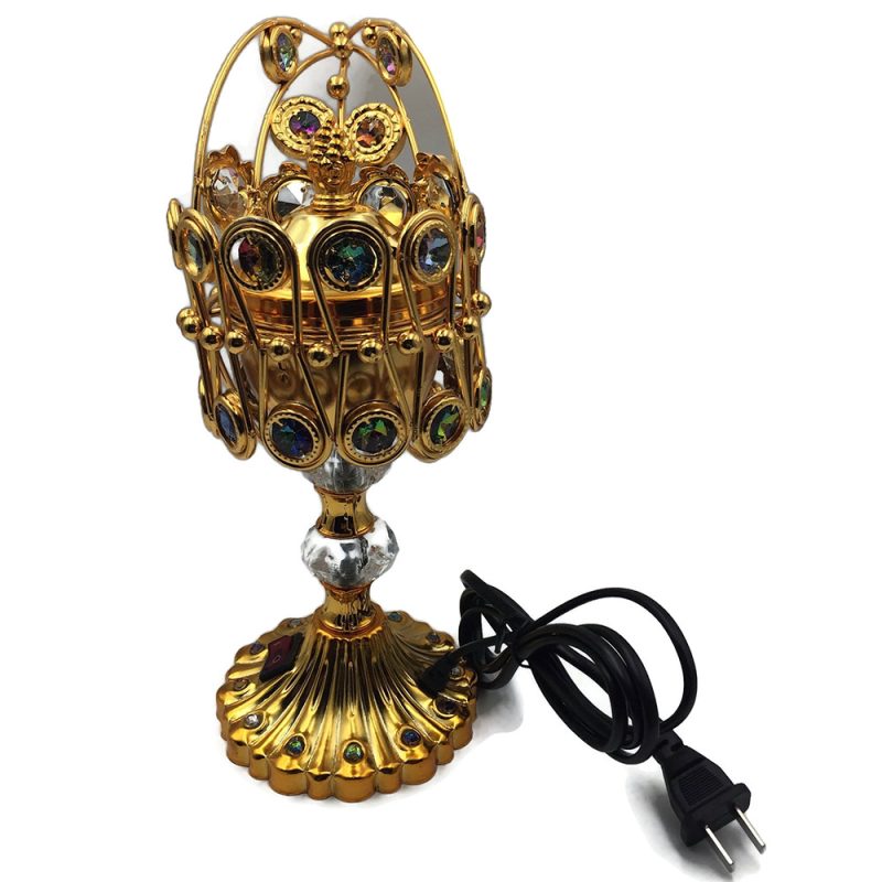 arc-style-electric-bakhoor-burner-gold