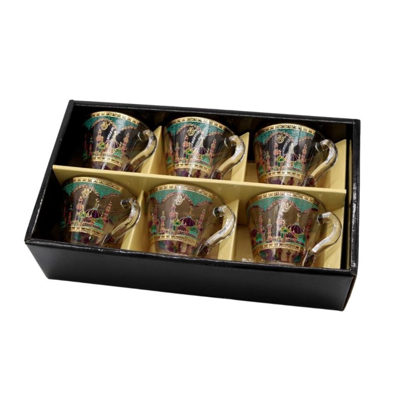 Türkiye Craftsmanship Coffee Glasses | AlbazaarMarket.com