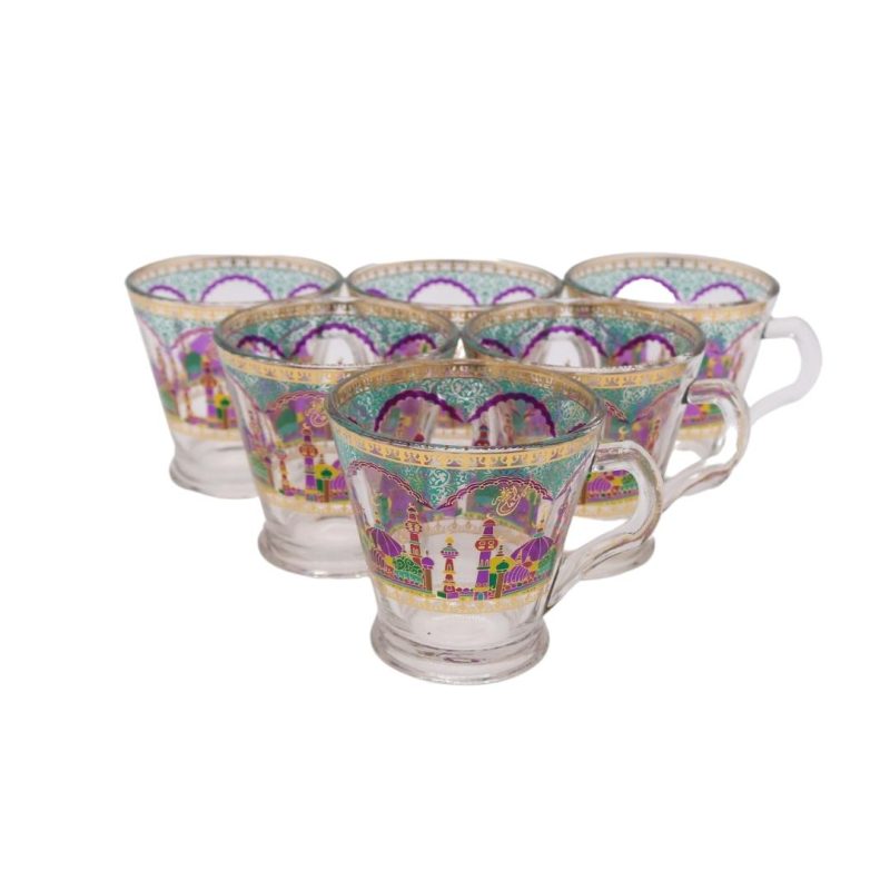 Türkiye Craftsmanship Coffee Glasses | AlbazaarMarket.com