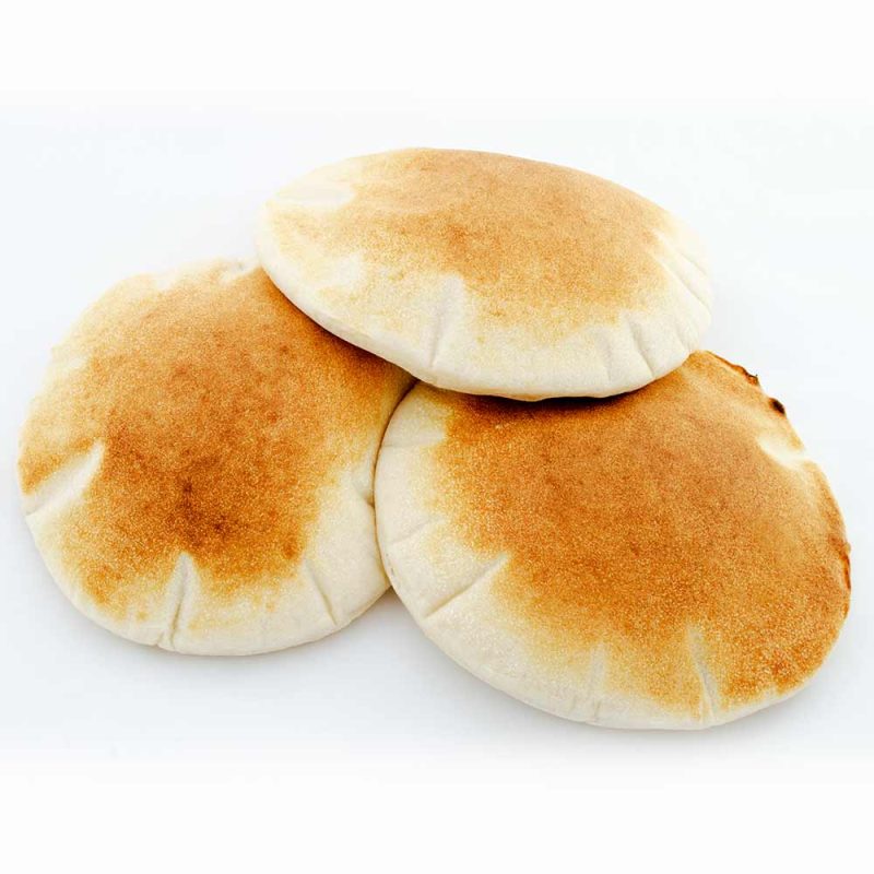 White Pita Bread Fresh Frozen (2 Loaves) | www.AlbazaarMarket.com