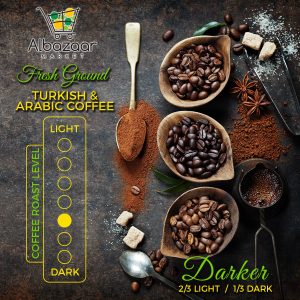 Fresh ground Arabic and Turkish Coffee | AlbazaarMarket.com