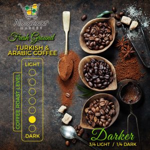 Fresh ground Arabic and Turkish Coffee | AlbazaarMarket.com