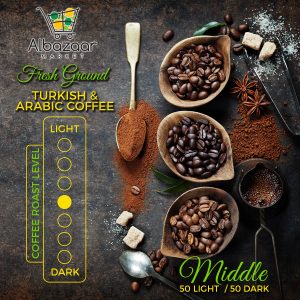 Fresh ground Arabic and Turkish Coffee | AlbazaarMarket.com