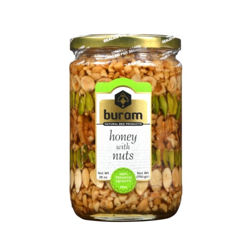 Buram Honey with Nuts 750g | www.AlbazaarMarket.com