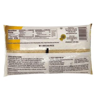 Golden Parboiled Rice Enriched 10 lb