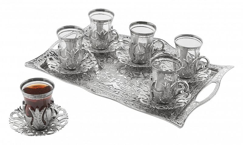 Turkish TEA SET with tray