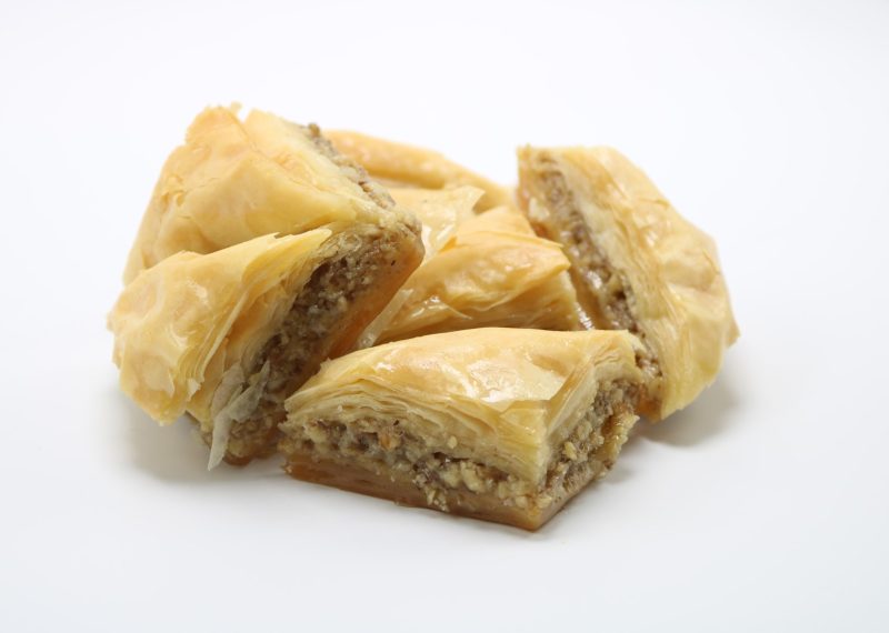 Walnut Baklava 10 oz. by Hassoon Bakery | www.AlbazaarMarket.com