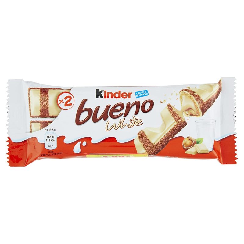 Kinder Bueno White 43g 3 Pack