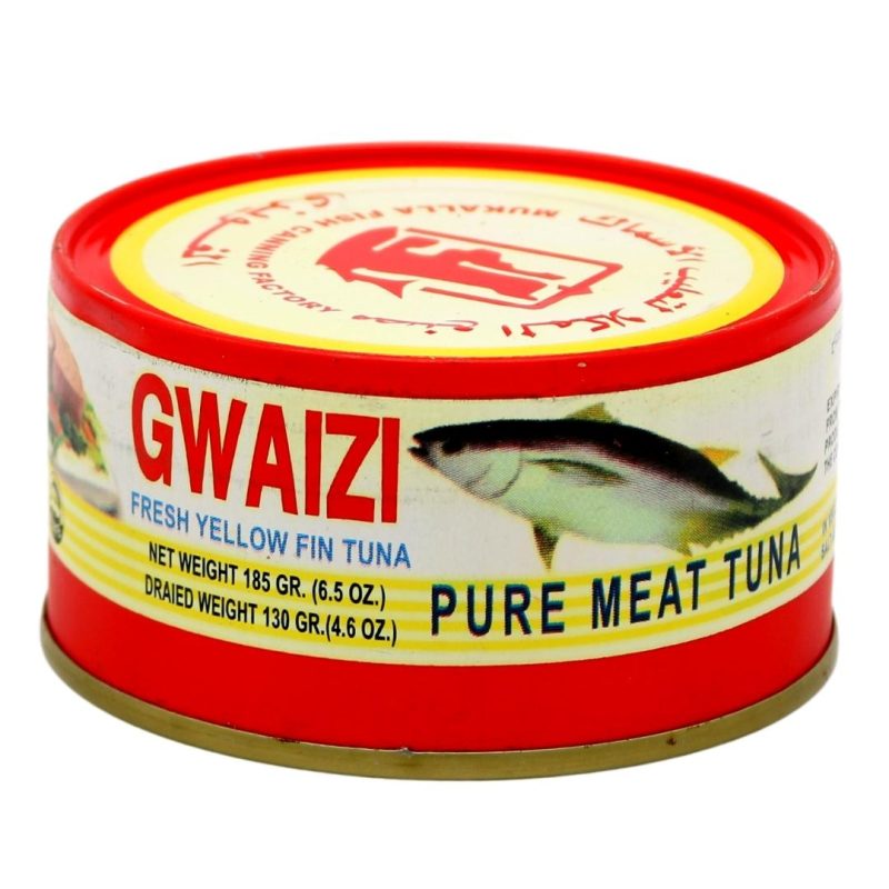 Gwaizi Fresh Yellowfin Tuna 185g – Made in Yemen | www.AlbazaarMarket.com