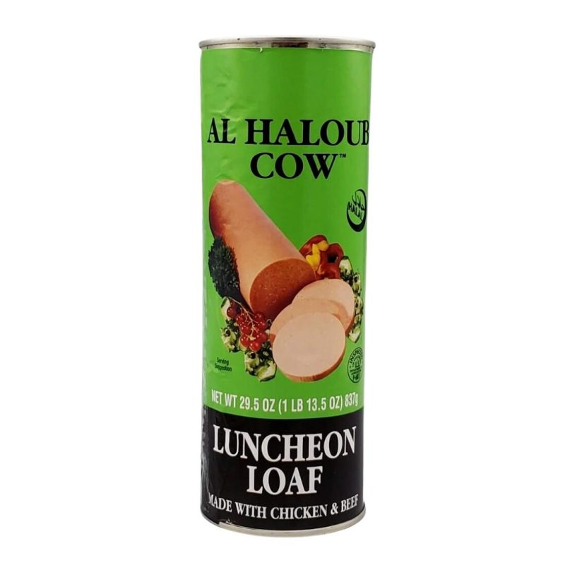 Al Haloub Luncheon Chicken and Beef 837g | www.AlbazaarMarket.com