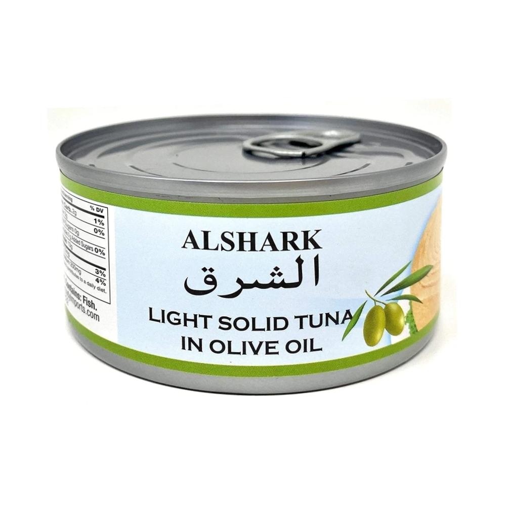 Alshark Light Solid Tuna in Olive Oil 170g | AlbazaarMarket.com