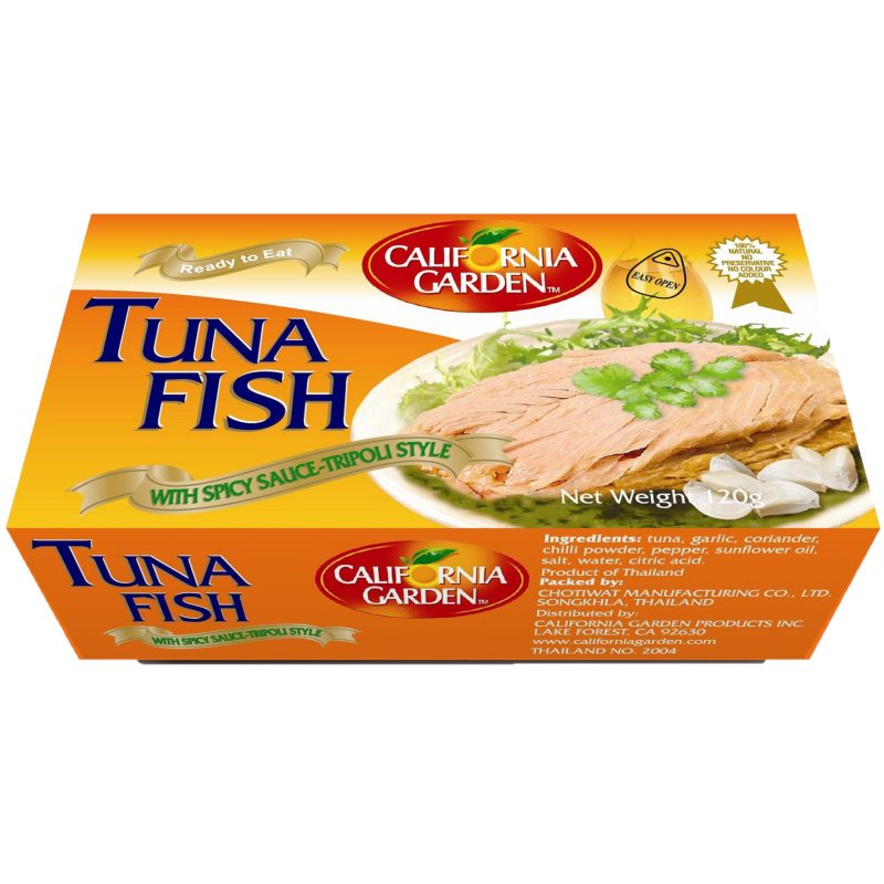 california-garden-tuna-slices-spicy-sauce-tripoli-style-185g