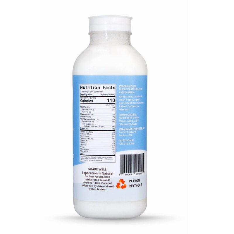 Camel Milk 1 Pint 16oz Camel Culture | AlbazaarMarket.com