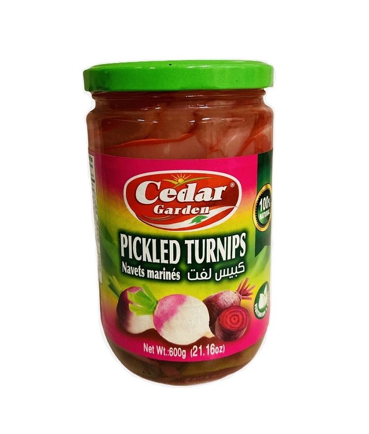 Cedar Garden Pickled Turnips 600g | AlbazaarMarket.com