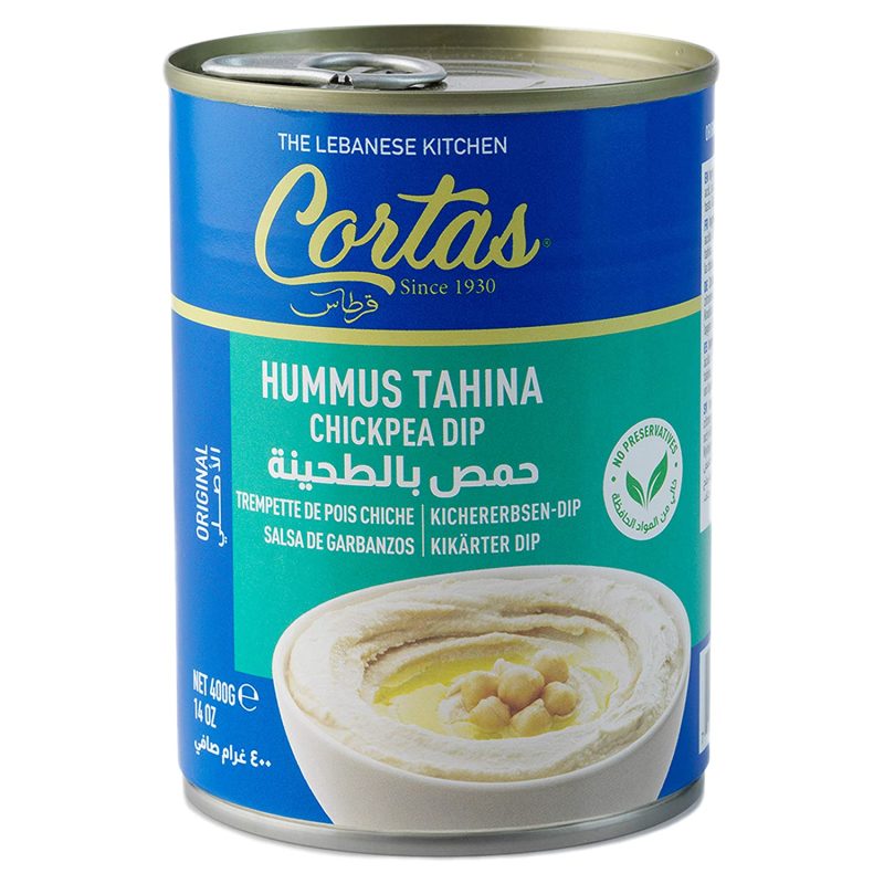 Cortas Hummus with Tahina 14oz | www.AlbazaarMarket.com