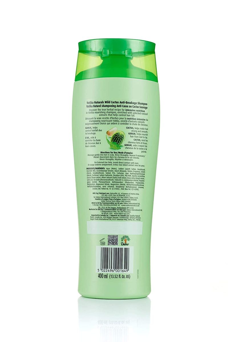 Vatika Cactus Hair Fall Control Shampoo 400ml | AlbazaarMarket.com