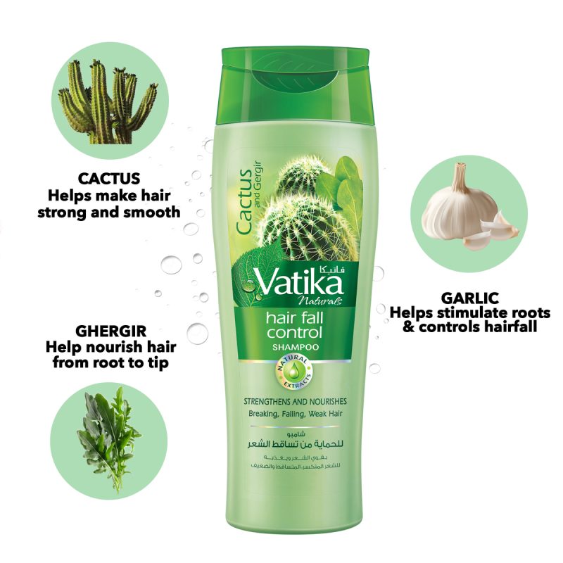 Vatika Cactus Hair Fall Control Shampoo 400ml | AlbazaarMarket.com
