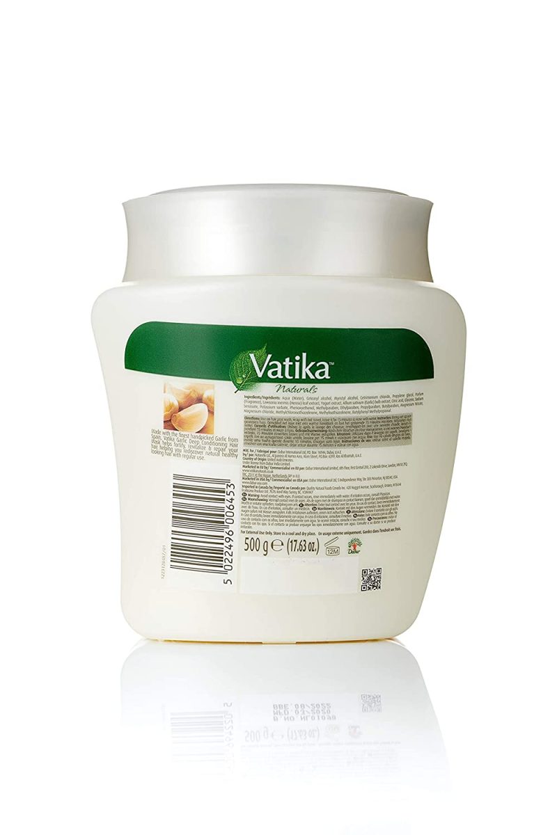 Vatika Naturals Garlic Nourishing Hot Oil Treatment 500g | AlbazaarMarket.com