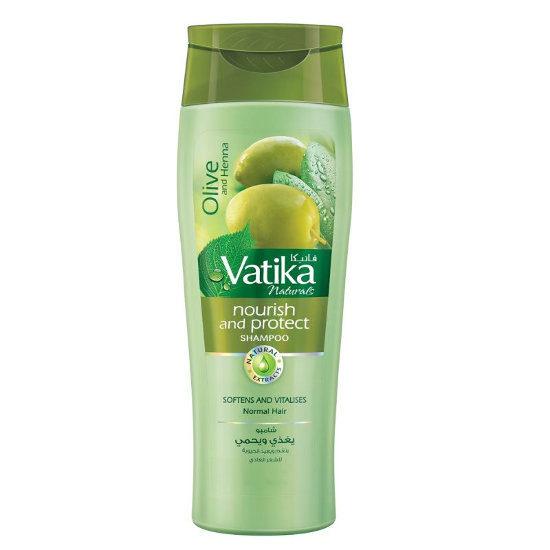 Vatika Naturals Olive & Henna Nourish & Protect Shampoo 400ml | AlbazaarMarket.com
