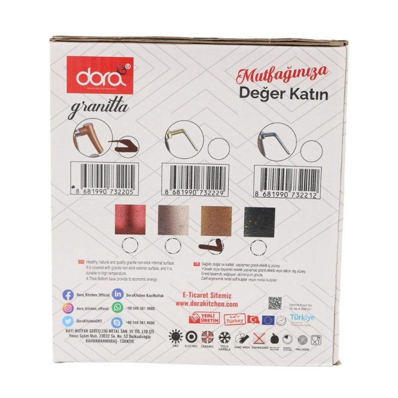 dora-3-pieces-brown-granite-kettle-set