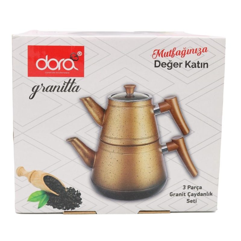 dora-3-pieces-brown-granite-kettle-set