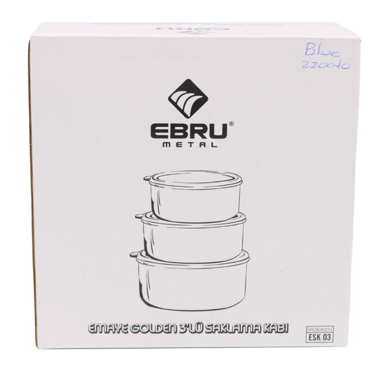 ebru-metal-emaye-blue-triple-containers-with-golden-stripes