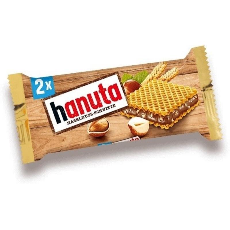 Ferrero Hanuta Wafers with Hazelnut Cream 44g - Albazaar Market