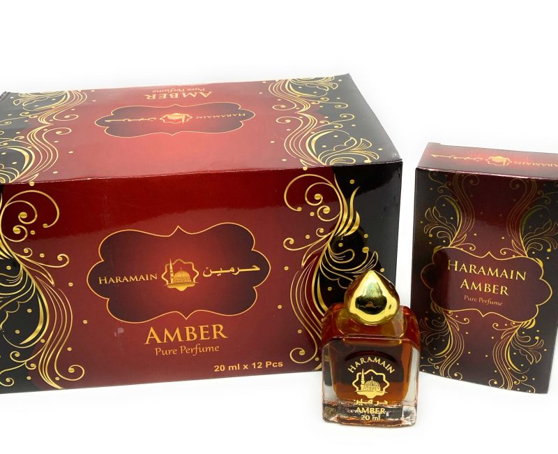 Haramain Amber Pure Perfume Roll-On 20mL | AlbazaarMarket.com