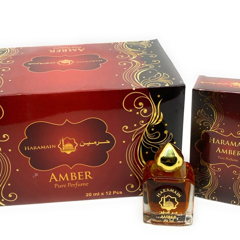 Haramain Amber Pure Perfume Roll-On 20mL | AlbazaarMarket.com