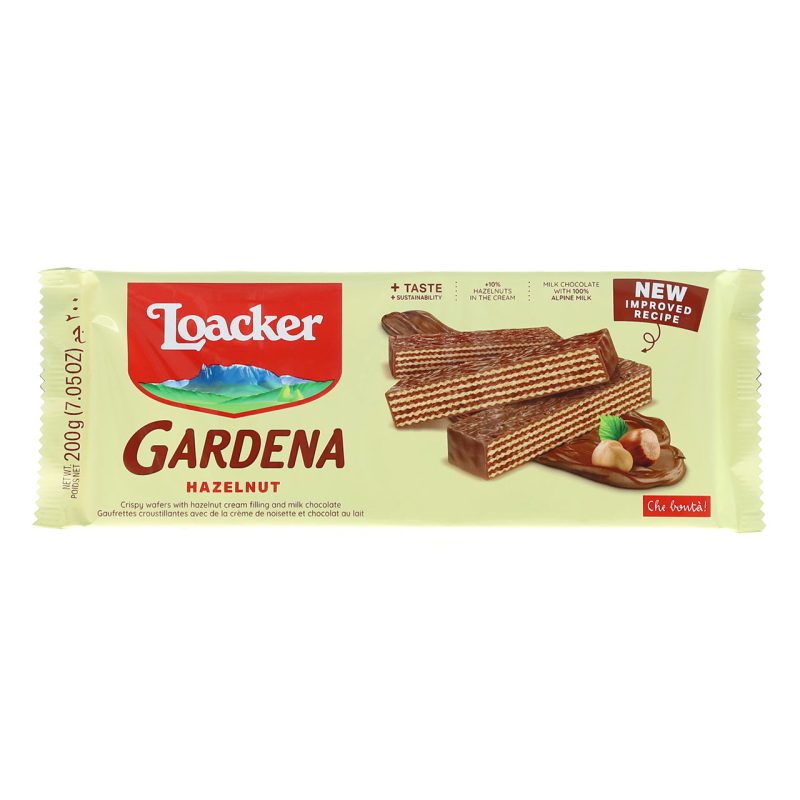 Loacker Gardena Hazelnut Wafers 200g | www.AlbazaarMarket.com