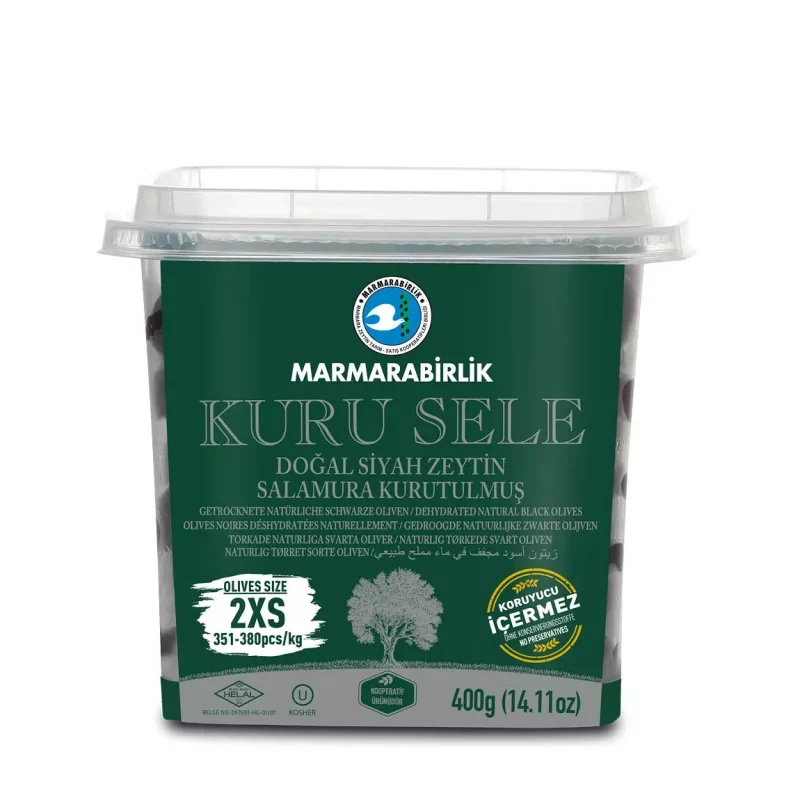 Marmarabirlik Dried Black Olives (Kuru Sele) 400g