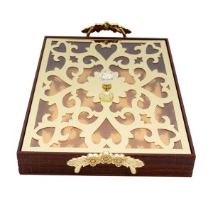 ramadan-2-pieces-brown-serving-tray-with-gold-handles