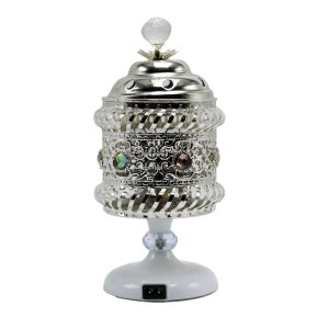 ramadan-silver-led-light-round-dome-style-electric-bakhoor-burner