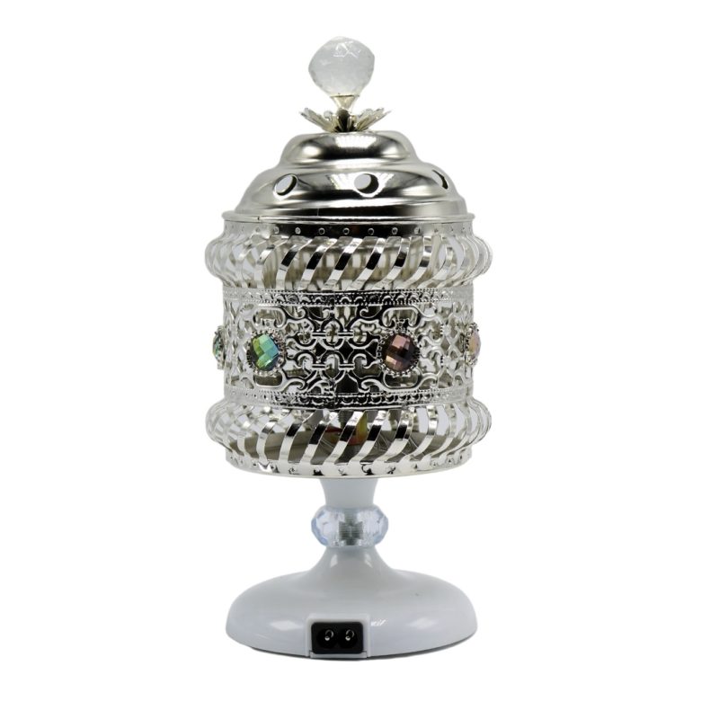ramadan-silver-led-light-round-dome-style-electric-bakhoor-burner