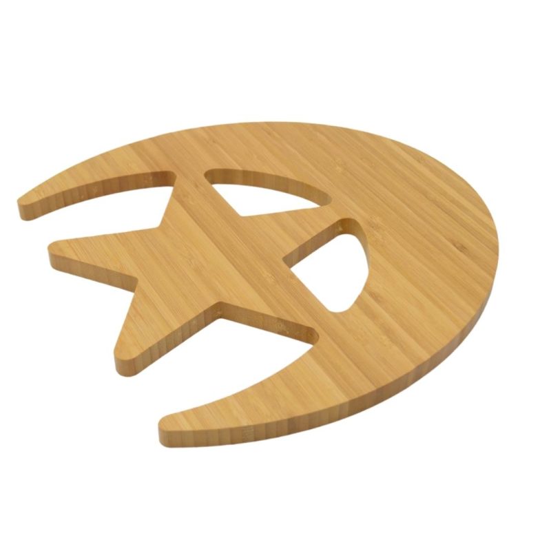 ramadan-solid-wood-moon-star-plate12x10
