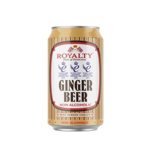 Royalty Ginger Non-Alcoholic Beer 330ml (Pack of 4) | www.AlbazaarMarket.com
