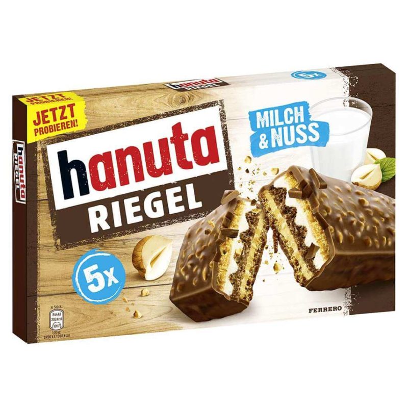 Hanuta Riegel 5x34.5g by Ferrero